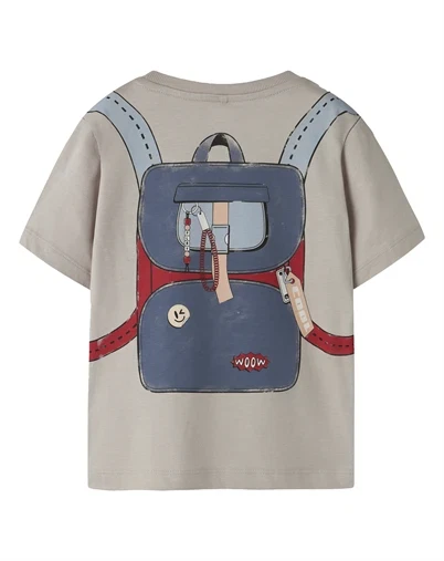 Name It - NMMFum T-Shirt - Chateau Gray